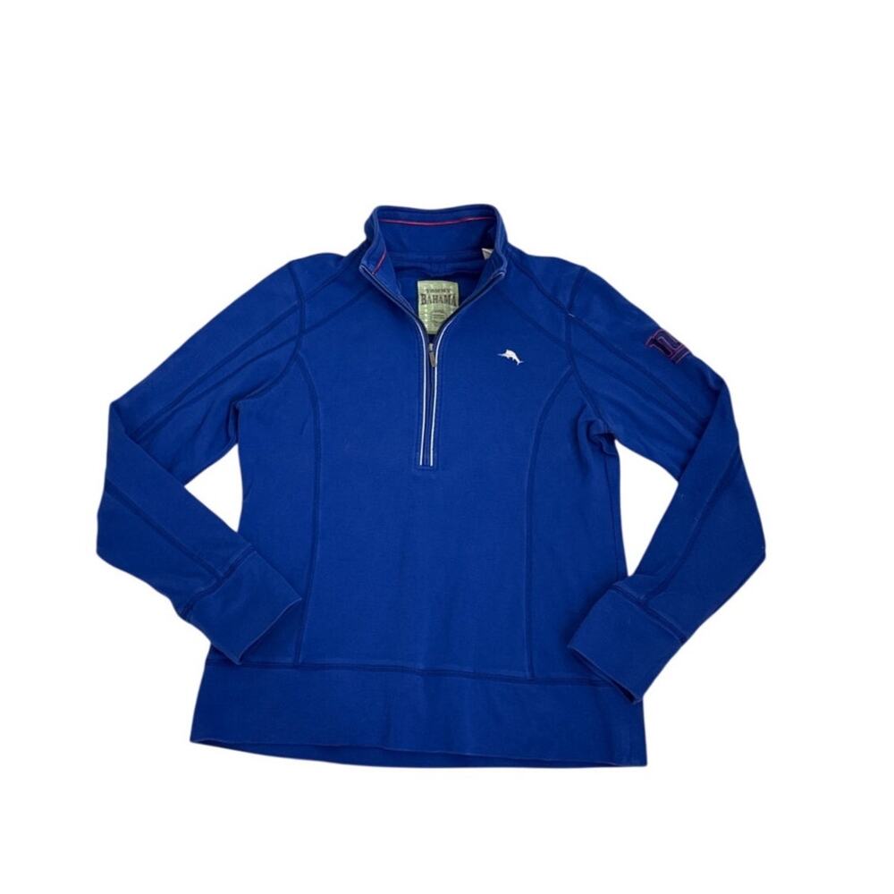 Tommy Bahama NFL New York Giants Goal Line Half-Zip Pullover Sweater Size Small